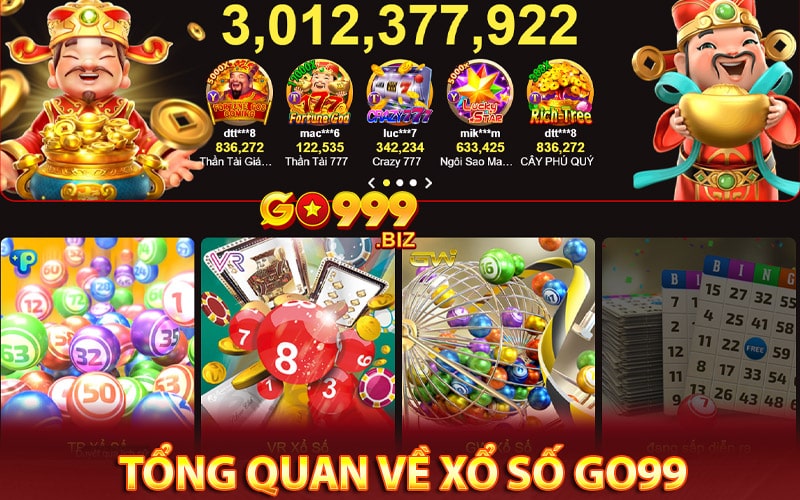 Tổng quan về điểm cá cược Xổ số go99